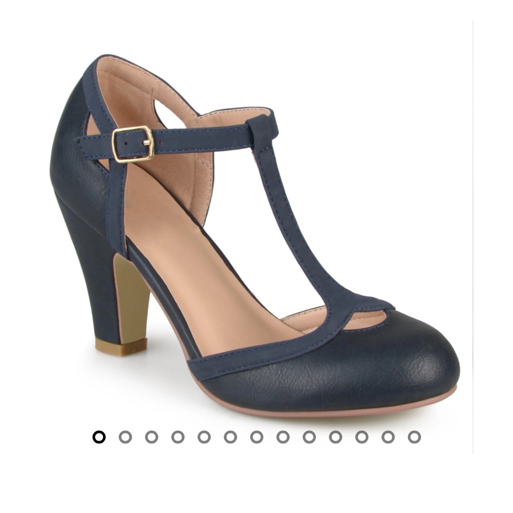 WORN ONCE NAVY BLUE 3” HEELS/PUMPS